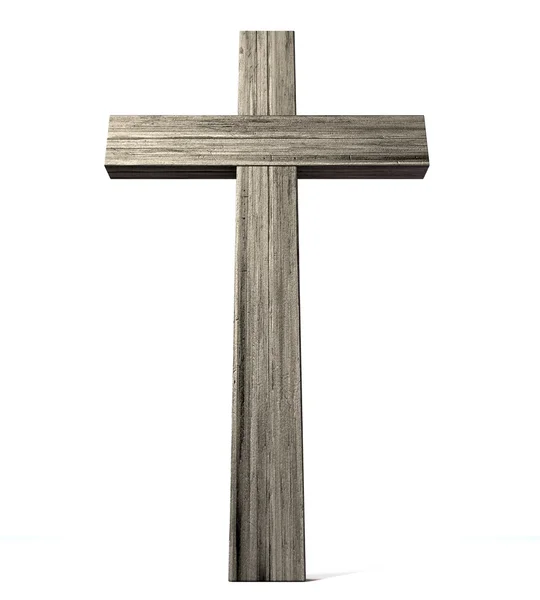 Crucifixo de madeira — Fotografia de Stock