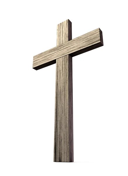 Crucifix en bois — Photo