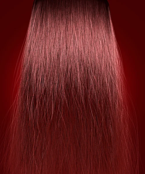 Pelo rojo encrespado — Foto de Stock