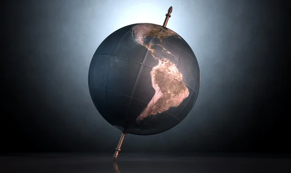 Globe du monde incliné — Photo