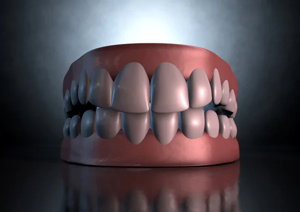 Creepy Teeth — Stock Photo, Image