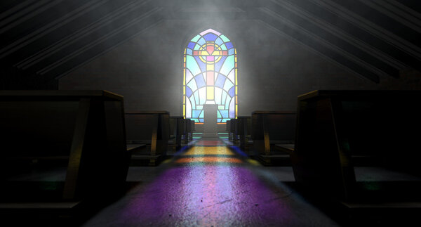 Stained Glass Window Church