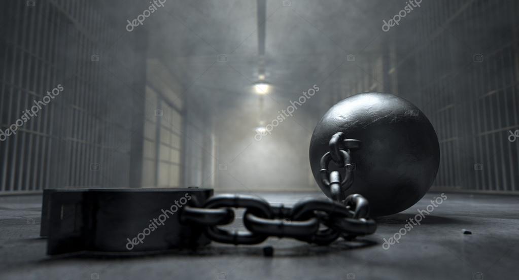 Ball And Chain In Prison Stock Photo by ©albund 59633701