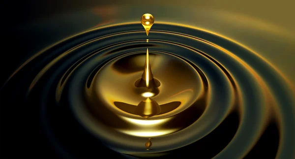 Oil Droplet — Stock Photo, Image