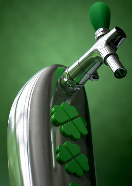 Irish Beer Tap — Stock Photo, Image