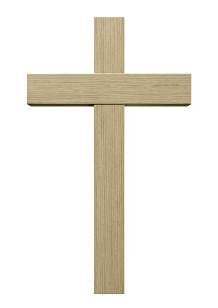 Crucifixo em fundo isolado — Fotografia de Stock