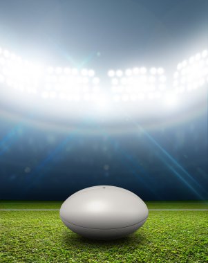 Rugby stadyum ve topu
