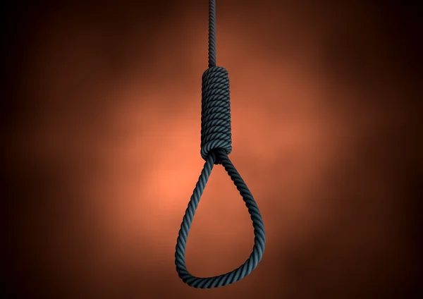 Hangmans Noose Rope — Stock Photo, Image