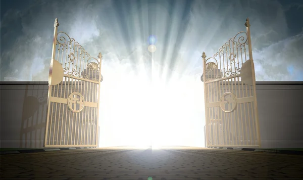 Heavens Gates Opening Royalty Free Stock Photos