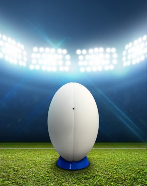 Rugby stadyum ve topu