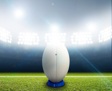 Rugby stadyum ve topu