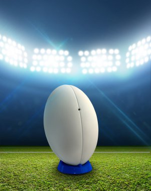 Rugby stadyum ve topu