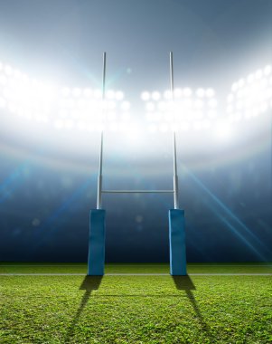 Rugby stadyum ve mesaj