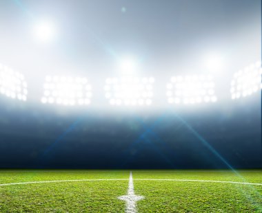 Stadyum ve futbol sahası
