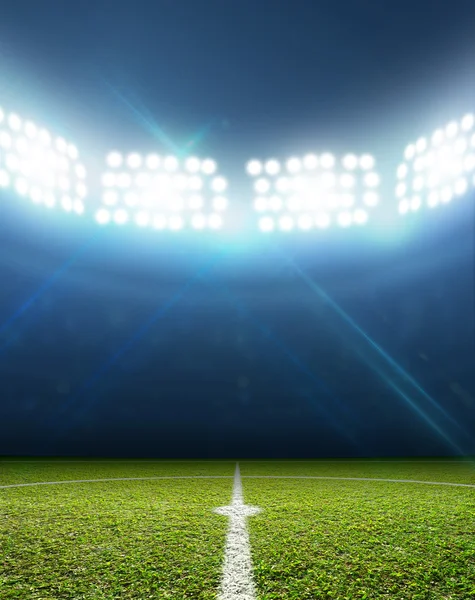 Stadium And Soccer Pitch — Stock Photo, Image