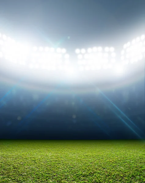 Generic Floodlit Stadium — Stock Photo, Image