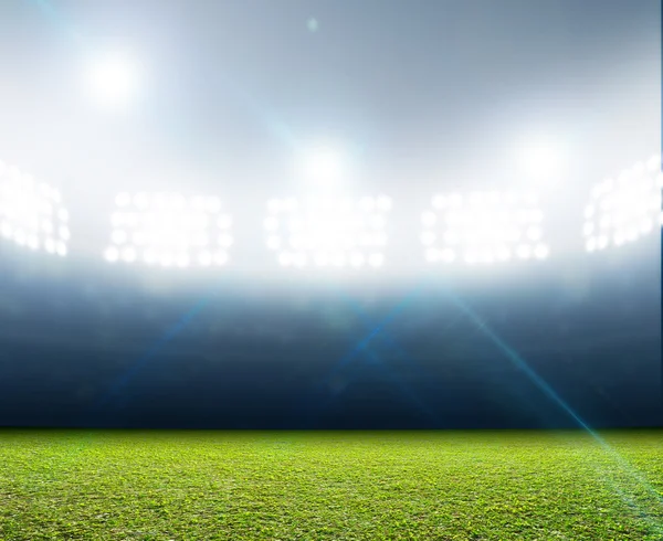 Generic Floodlit Stadium — Stock Photo, Image