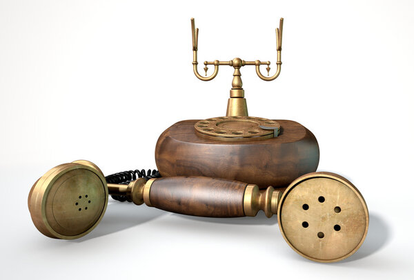 Винтажный телескоп с крючка
