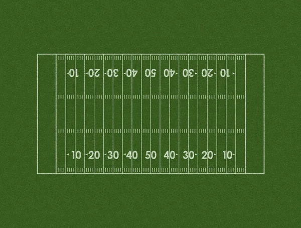 Layout campo di calcio — Foto Stock