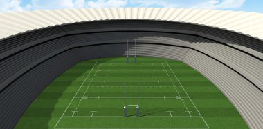 Rugby stadyum gün