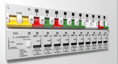 Elektrik devre kesici Masası