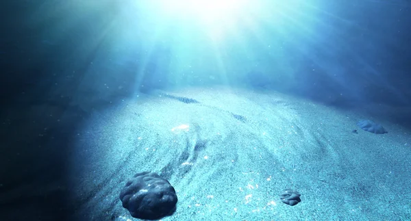 Onderwater zeebodem — Stockfoto