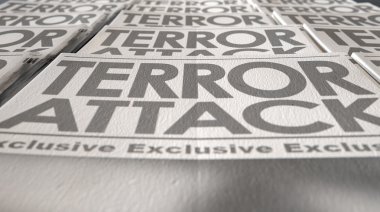 Gazete terörizm basın Çalıştır sonunda