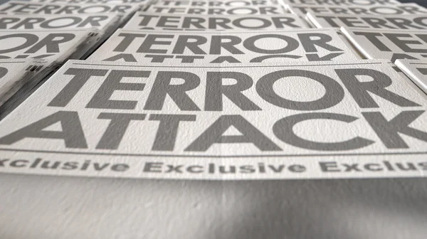 Newspaper Terrorism Press Run End