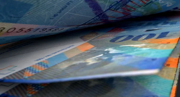 Detail Close-up Banknotes Terpisah — Stok Foto
