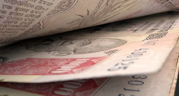 Separated Banknotes Close-up Detail — Stock Photo, Image