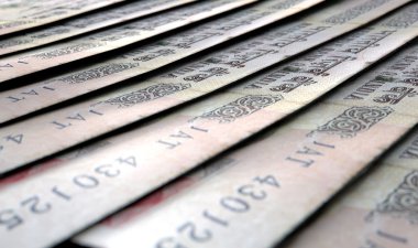 Yakın çekim banknot kadar kaplı