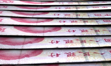 Yakın çekim banknot kadar kaplı