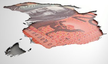 Gömme ülke harita Avustralya