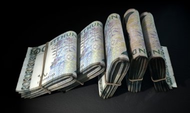 Notlar yığın karanlık wads