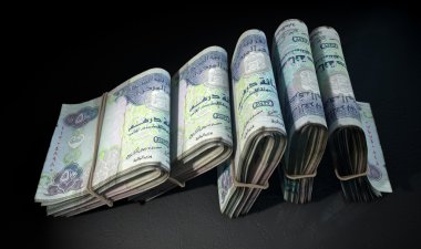 Notlar yığın karanlık wads