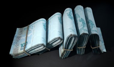 Notlar yığın karanlık wads