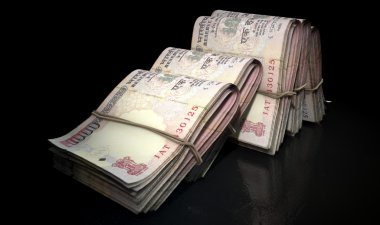 Notlar yığın karanlık wads