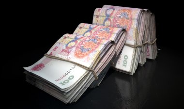 Notlar yığın karanlık wads