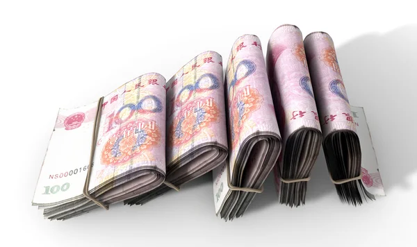 Wads notlar yığın ışık