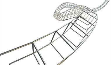 Soyut inşaat sarmal