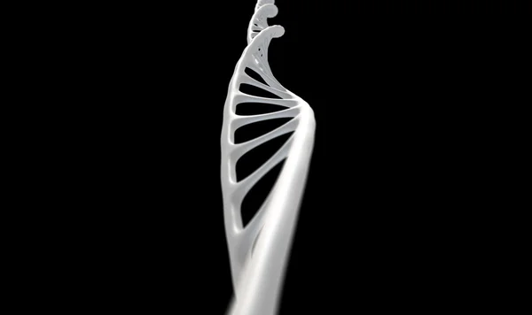 ДНК strand мікро — стокове фото