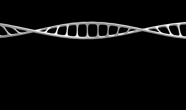 Micro fita de dna — Fotografia de Stock