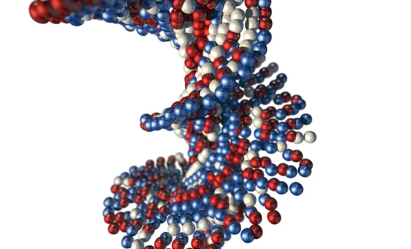 DNA atom łodyga — Zdjęcie stockowe