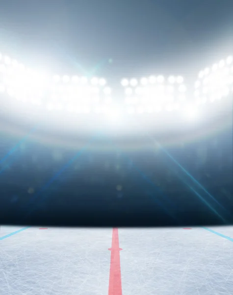 Eishockeystadion — Stockfoto