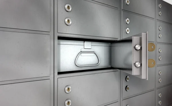 Safety Deposit Boxes — Stock Photo, Image