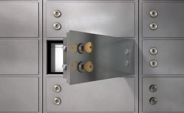 Safety Deposit Boxes — Stock Photo, Image