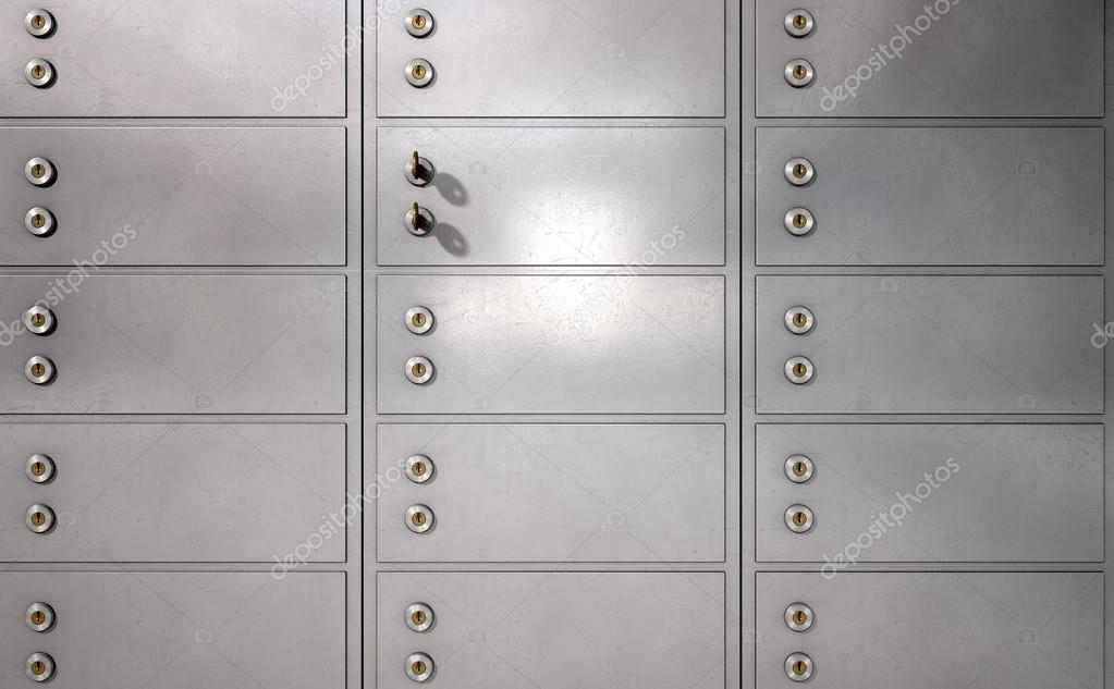 Safety Deposit Boxes Stock Photo by ©albund 77933604