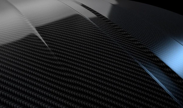 Car Contour Carbon Fibre — Stock Photo, Image