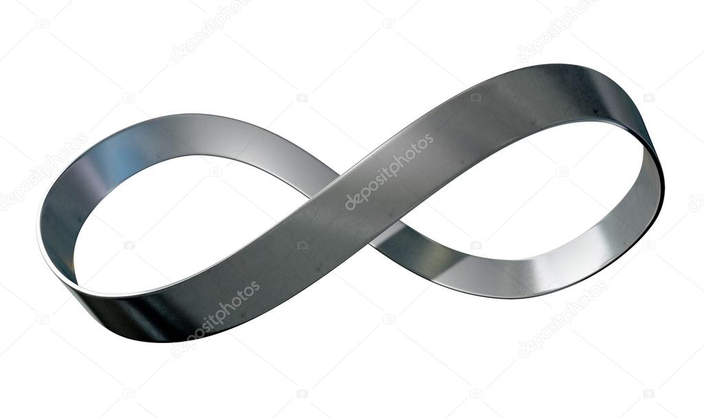 Infinity Symbol Metal Ribbon Stock Photo by ©albund 78700260