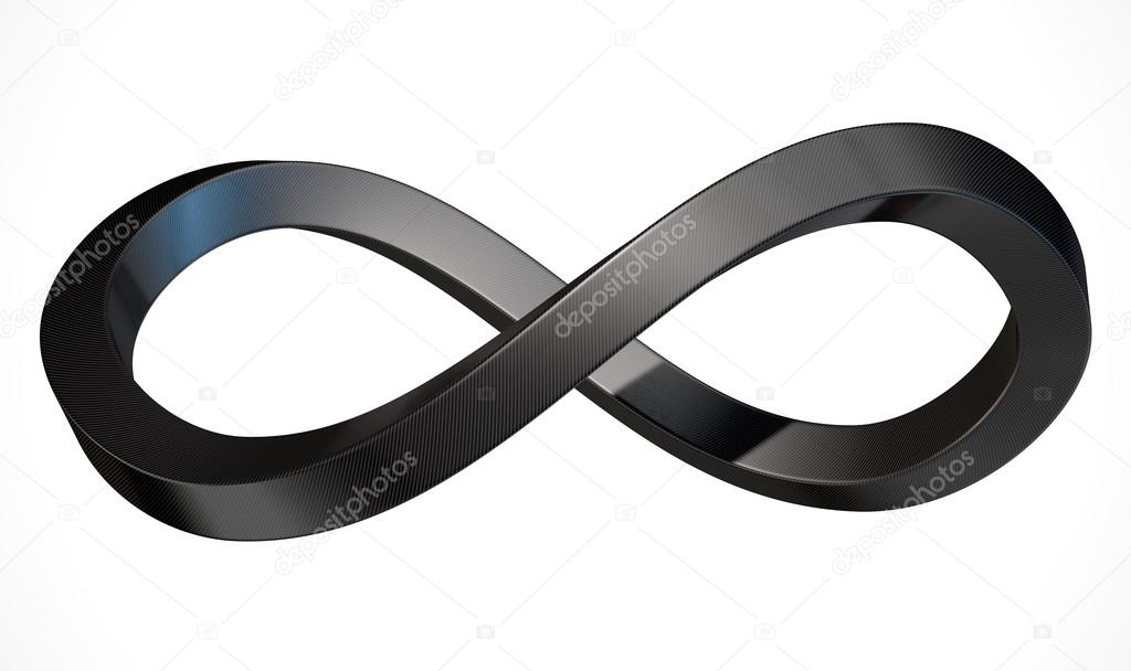 Infinity Symbol Carbon Fibre — Stock Photo © albund #78700692